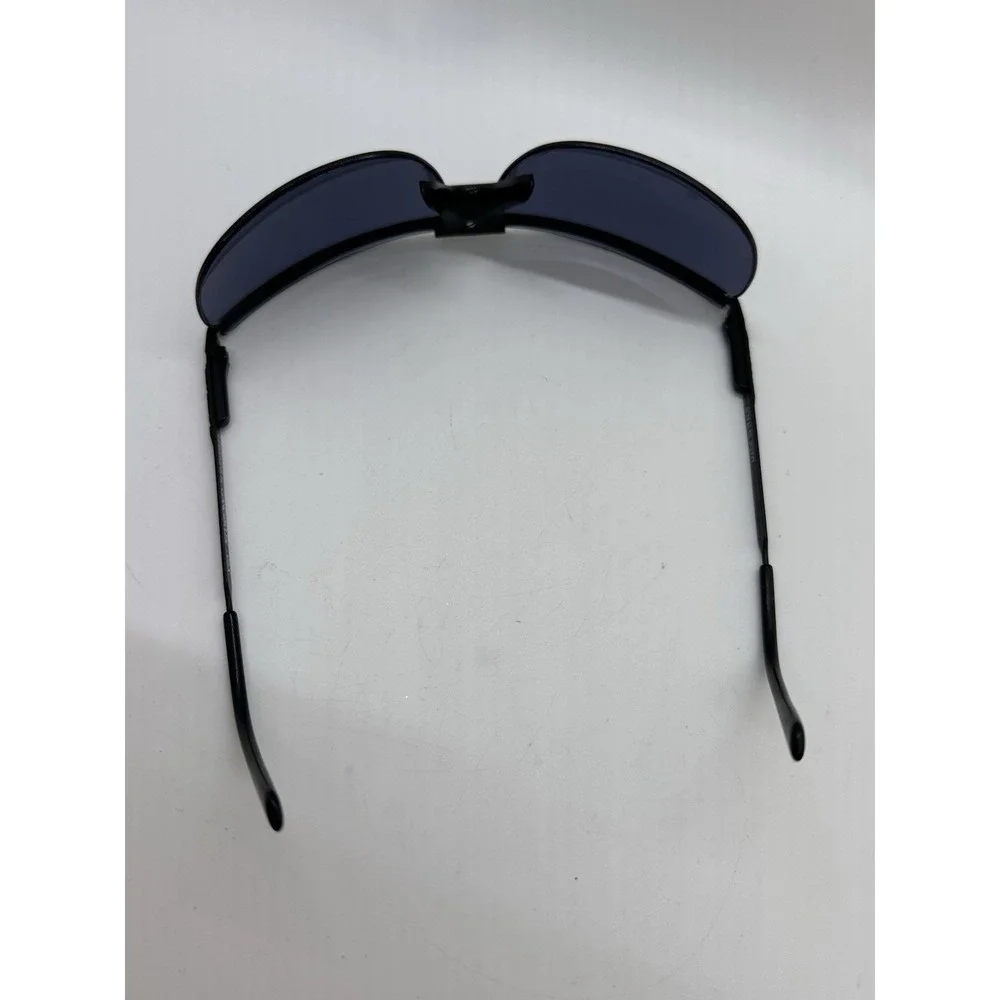Vintage Gargoyles Legends Wrap‎ Sunglasses Blue Gray Lenses Made in Italy